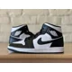 thumbnail image 3 of Ni - ke Ni - ke Air Jordan 1 Mid Panda Black White DV0991-101 Women Size 12 / Men 10.5 AJ1, 3 of 5