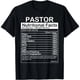 thumbnail image 1 of Camiseta Divertida de Apreciación al Pastor para Mujer - Diseño Humorístico para Predicadores, Cuello Redondo, Manga Corta, Estampado en Negro, 1 of 7