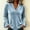 Black, Blue, Light Blue, Pink, Gold, Red, Gray, and Green, variant on Women's Velour V Neck Top Long Sleeve Flared Bell Cuff Draped Neckline Relaxed Loose Fit Tunic Casual Everyday Wear