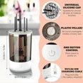 thumbnail image 2 of USB Plug Portable Electric Makeup Brush Cleaner with Rubber Makeup Machine Quick Cleaner Cleaning Brush Collar Brus A, 2 of 4