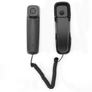 Corded Phone for Home, Durable landline Phone with Large Buttons for Seniors, Versatile Mini Phone for The Home, Office, and More, Black