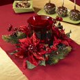 thumbnail image 4 of Poinsettia & Berry Candelabrum, 4 of 4