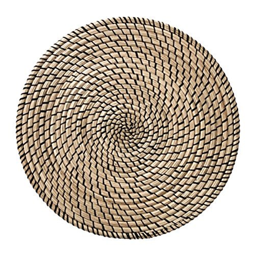 Ikea Lattad Place Mat Black Seagrass Black Size 15 002 362 39 Walmart Com