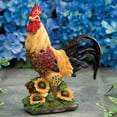 thumbnail image 2 of Bits and Pieces 11" Rooster Garden Statues, Motion Sensor, 2 of 6