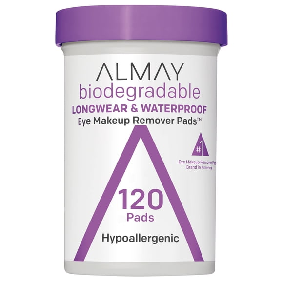 Almohadillas desmaquillantes Almay Biodegradables 120 unidades