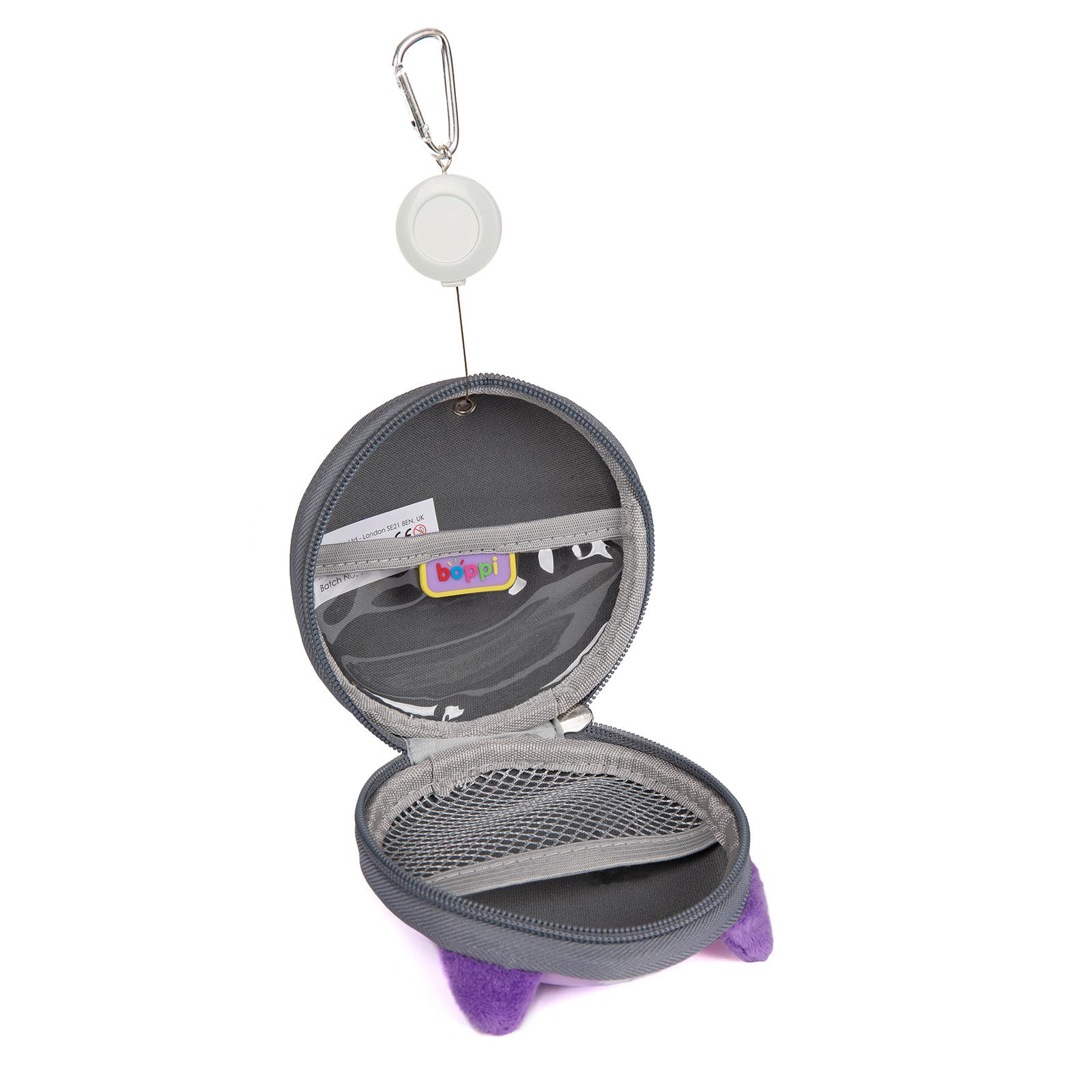 boppi Tiny Trekker Keychain Pouch - PURPLE CAT