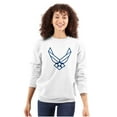 thumbnail image 3 of US Air Force Symbol Official USAF Unisex Plus Size Sweatshirt Brisco Brands 2X, 3 of 5
