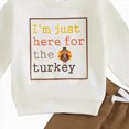 thumbnail image 4 of HFHAPW Baby Boy Clothes Funny Letter Print Long Sleeve Sweatshirt Pullover Tops Joggers Pants Set Toddler Fall Winter Outfits 0 6 12 18 Months 2T 3T 4T 5T 6T 7T 8T 9T(White,12-18 M), 4 of 4