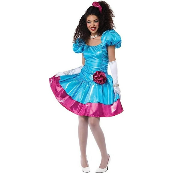 80's Retro Party Dress Women's Costume