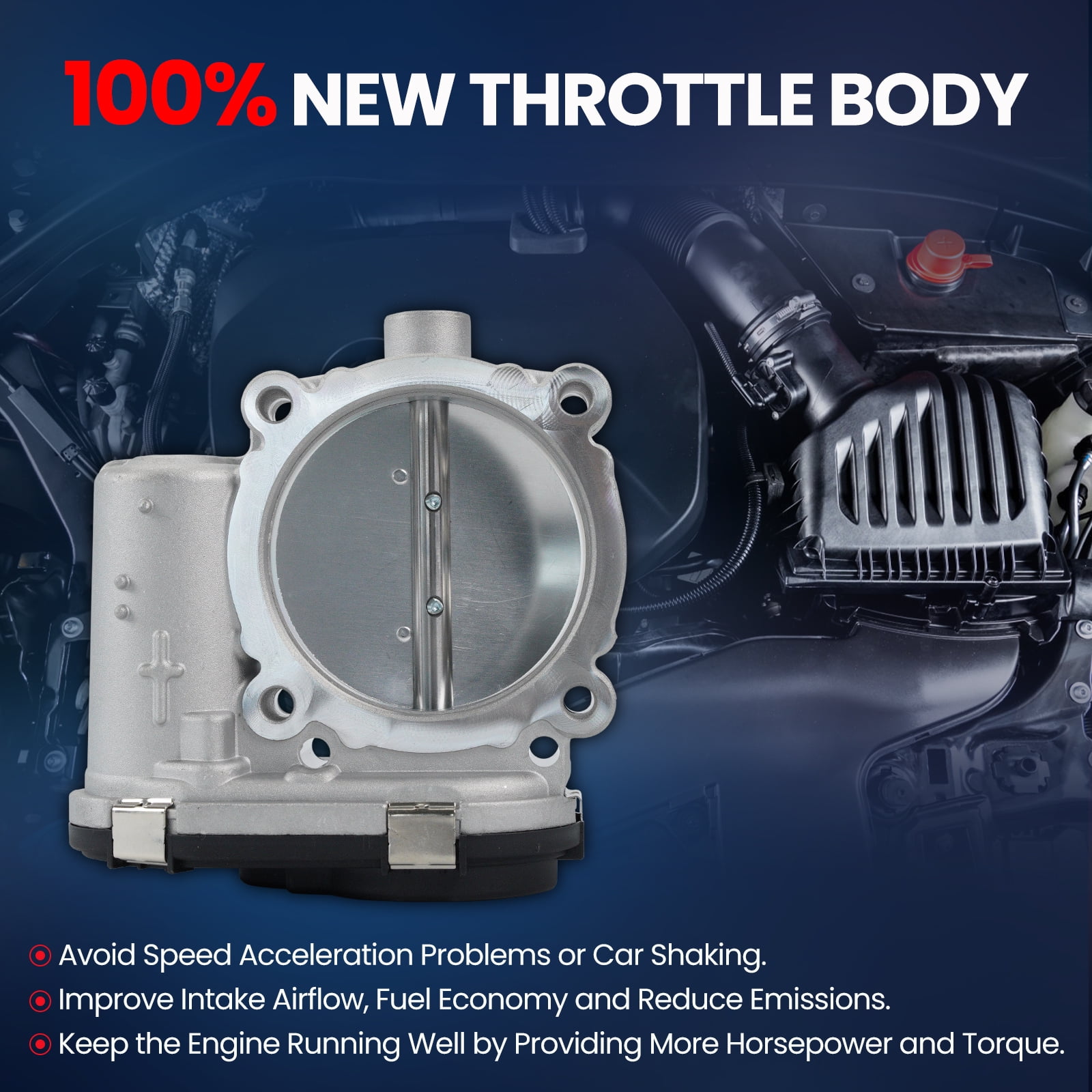 MOCA AUTOPARTS Electronic Throttle Body Fit for 2011-2021 Chrysler 300 & Dodge Durango V6 3.6L