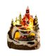 thumbnail image 4 of Casa Navideña, Estatuilla de Construcción de Resina, Casa de Construcción Coleccionable de Poliresina Navideña para Escaparate de Tienda, Re Papá Noel, 4 of 8