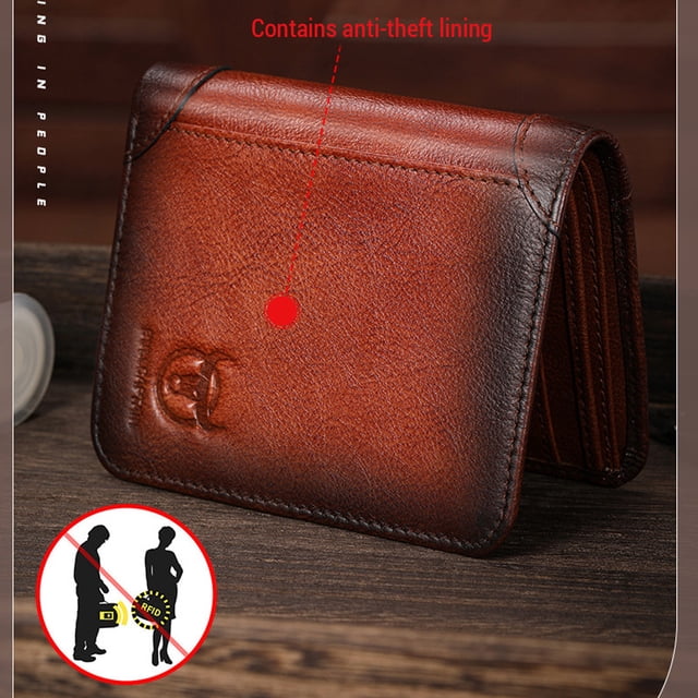 Purse,Wallet Credit Leather Wallet Men Siuke Qisuo Mewmewcat Eryue