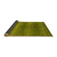 thumbnail image 2 of Ahgly Company Indoor Rectangle Abstract Yellow Modern Area Rugs, 6' x 9', 2 of 4
