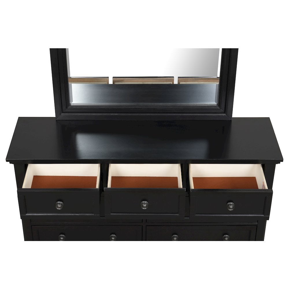 Glory Furniture Meade Dresser in Black Color