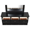 thumbnail image 3 of Glory Furniture Meade Dresser in Black Color, 3 of 10