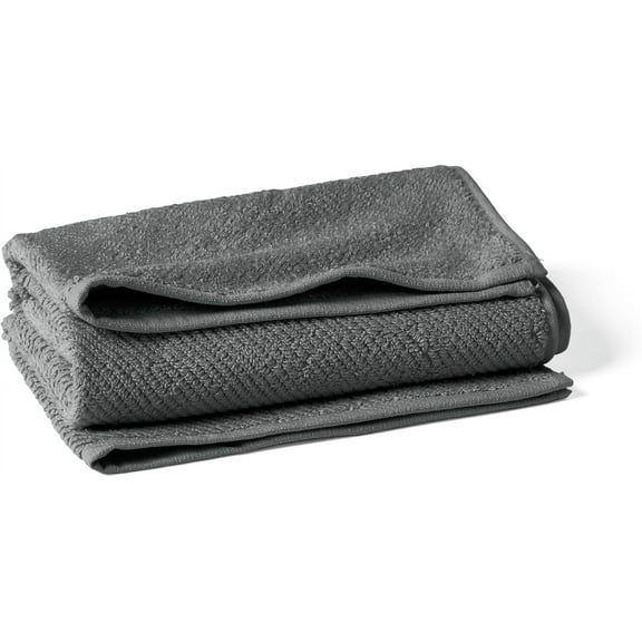 Air Weight Organic Towels, Guest Towel - Shadow (16" x 26")