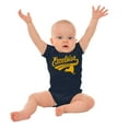 thumbnail image 3 of Excelsior Ever Upward New York Motto Romper Boys or Girls Infant Baby Brisco Brands NB, 3 of 6