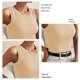 thumbnail image 3 of Top ajustado sin mangas, cuello redondo, liso, cómodo, informal, de punto, camiseta sin mangas para mujer, para ejercicio en la calle, diario, 3 of 6