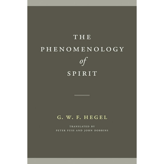 The Phenomenology of Spirit, (Hardcover)