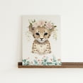 thumbnail image 6 of 3pcs Custom Name Tropical Animals Elephant leopard Gift Decorative Painting, Canvas 12x16inch Unframe, Waterproof Wall Art for Home Decor-Made in USA, 6 of 10