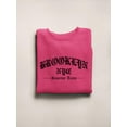 thumbnail image 3 of Gothic Style Brooklyn  Sweatshirt Women -Image by Shutterstock, Female Small, 3 of 4