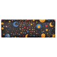 thumbnail image 6 of Yayeee Window Valance for Kitchen Farmhouse Rod Pocket Moon Pattern Short Curtain for Living Room, 6 of 6