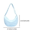 thumbnail image 2 of Bolso Bandolera para Uso Diario  Crescent Mujer Con Correa Ajustable Hobo Moderno, 2 of 7