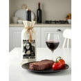 thumbnail image 5 of Jolitee Reusable Canvas Wine Bottle Gift Bag – “Original Wine Mom” – Bold and Funny Statement Bottle Bag, 5 of 6