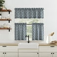 thumbnail image 4 of No. 918 Marist Floral Semi-Sheer Rod Pocket Kitchen Curtains, 54"W X 14"L, 4 of 5