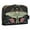 Beautiful Moth, variant on Standing Pencil Case with Base Large Capacity Stationery Pouch Pen Bag with Zipper for Women Men Vintage Flowers and Hens