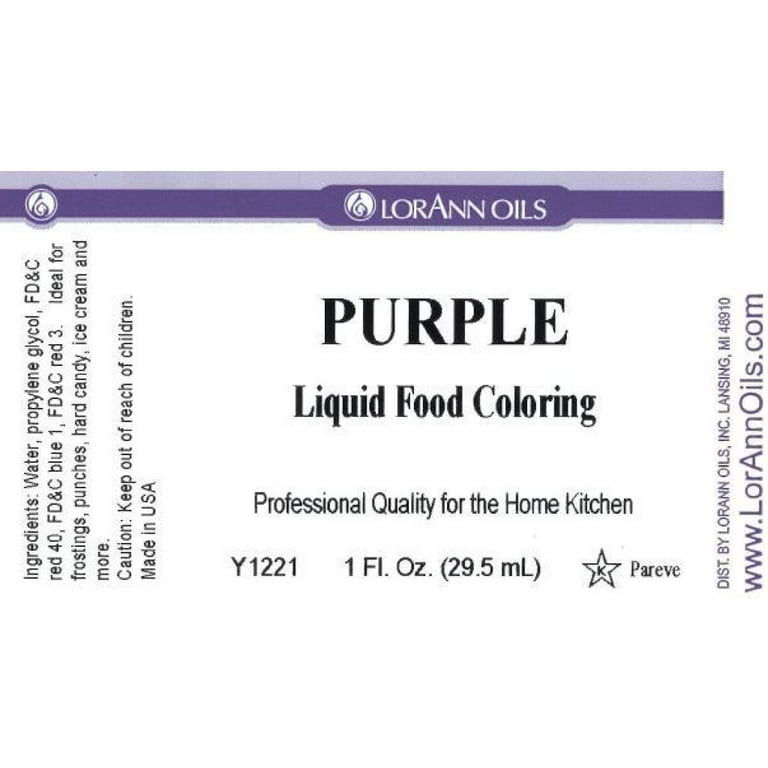 LorAnn Oils Red Liquid Gel Food Color, 1 ounce