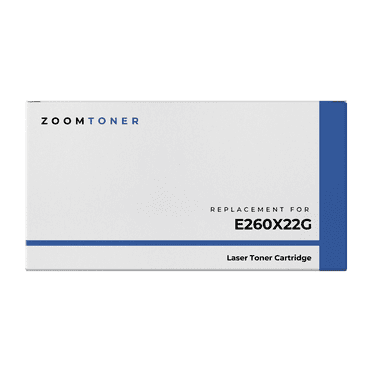 Zoomtoner Compatible with Lexmark IBM E260X22G Laser Toner Cartridge - Regular Yield -