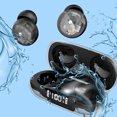 thumbnail image 4 of Auriculares TWS Auriculares inalámbricos a prueba de agua Compatible con Bluetooth 5.2 (Negro) Ehuebsd Para estrenar, 4 of 5