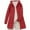 Red, variant on Htigea Clearance Women's Winter Coat Lightweight Puffer Jacket Long Down Jacket Lightweight Removable Hood Down Jacket Mid-Length Slim Large Size Thin Jacket Today Sales Black,XXL
