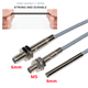 thumbnail image 4 of Sensor de aproximación 4 mm 6 mm M5 M10 14 M16 M20 22 Interruptor de proximidad negro Sensor de proximidad inductivo Interruptor de detección NPN PNP CC CA, 4 of 5