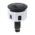 thumbnail image 1 of Botón pulsador para inodoro con doble descarga, ahorro de agua, cromado, ideal para piezas de tanque de cisterna, tipo redondo, negro, 1 of 5
