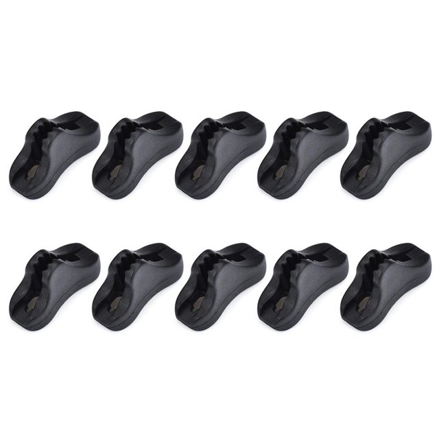 Tienda de campaña Sujetador Cuerda Hebillas Antideslizante Cordón Ajustador Herramientas (30pcs) Hugtrwg Para estrenar