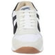 thumbnail image 5 of Tenis Panam Niño Moda Casual Basics Blanco Negro 086 blanco 25 Panam 126A8A, 5 of 6