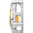 thumbnail image 2 of 14K White Gold Pear Citrine Chain Slide (Width 10.3) (Length 13.6) - Jbsp, 2 of 5