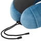 thumbnail image 5 of Almohada de viaje Almohada ergonómica de espuma viscoelástica para el cuello Funda extraíble y lavable Cómodo reposacabezas en forma de U Hebilla ajus Azul, 5 of 7