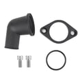 thumbnail image 2 of 15° Swivel Thermostat Housing Water Neck Fit for SBC & BBC Chevy Engines 283 302 305 327 8459BK, 2 of 9