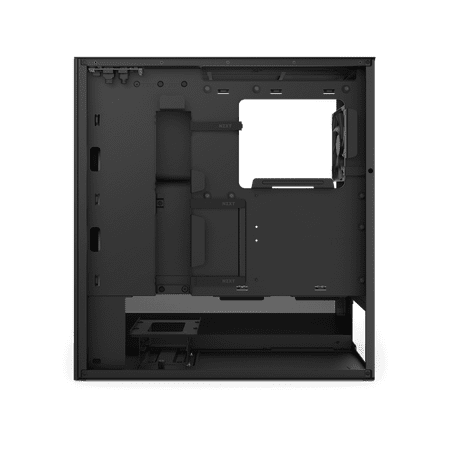 NZXT - H5 Flow RGB 2024 Compact ATX Mid-Tower Airflow Case - Black