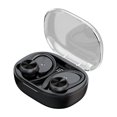 thumbnail image 1 of [Negro] Nuevo Auricular Q36 Con Correas para Los Oídos Compartimento Carga Pantalla Digital Estéreo Real Tipo Supraaural Tipo Intraaural (Negro), 1 of 9