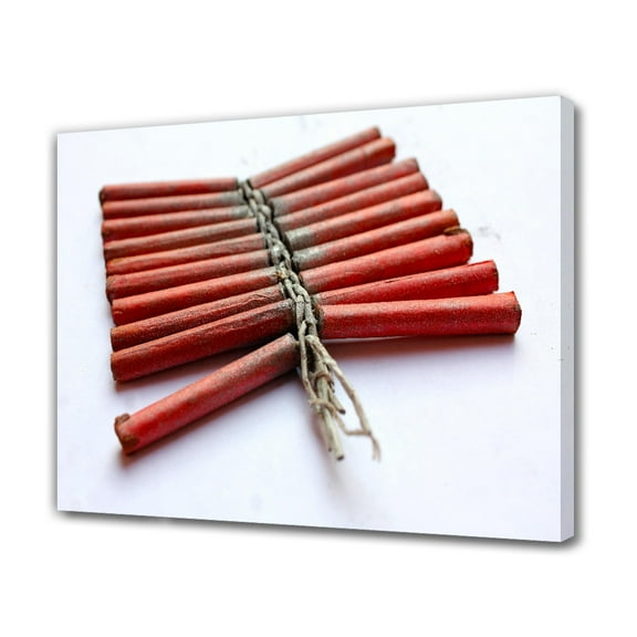 Firecracker Celebration Explosive Canvas Poster Bedroom Decor Sports Landscape Office Room Decor Gift,Frame-style,24x36inch(60x90cm)