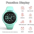 thumbnail image 2 of CHUANK Fitness Watch (No Need App) Pedometer Watch for Calories  Distance  Step Counter for Walking Mens Womens Digital Watch Fitness Tracker Without Smartphone, 2 of 7
