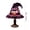 A, variant on Witch Hat Lamp,Stained Glass Witch Hat Lamp,Gothic Witch Hat Lamp,Vintage Halloween Decor,Halloween Lights,Halloween Decorations Indoor,Usb Powered Gothic Wizard Hats