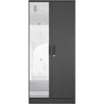 thumbnail image 6 of Woodpeckers Furniture and Mattress Mirrored 2 Door Wardrobe, 6 of 6