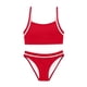 thumbnail image 5 of Traje de baño tankini de cintura alta dividido para mujer, color sólido, conservador y moderno, traje de baño de dos piezas para mujer, trajes de baño tankini para mujer, traje de baño de 2 piezas par, 5 of 8