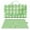 Green, variant on Placemat 2 Outdoor Picnic Mat 3 x 2 cm with Handle Open Area Washable Beach Cover for Trips Camping and Outdoor Dining