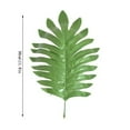 thumbnail image 2 of Jungle Party Decorations Tropical Leaves Green For Luau Beach Table Centerpiece 10PCS, 2 of 4